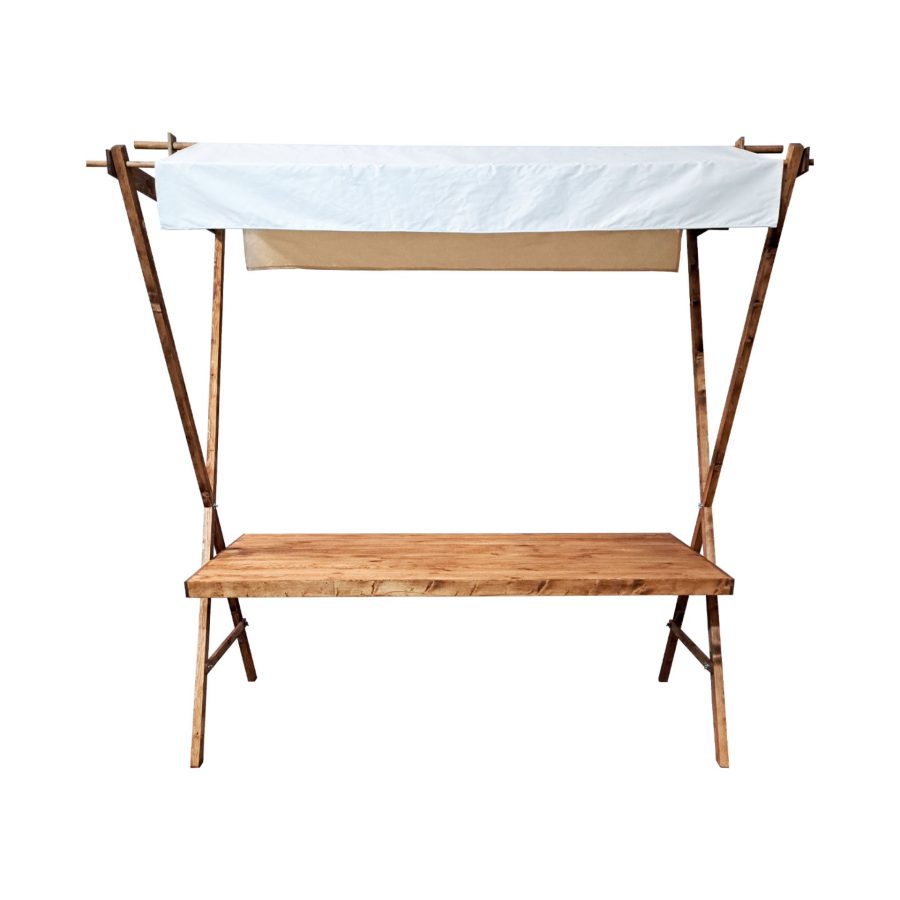 Mesa Gastro con Toldo