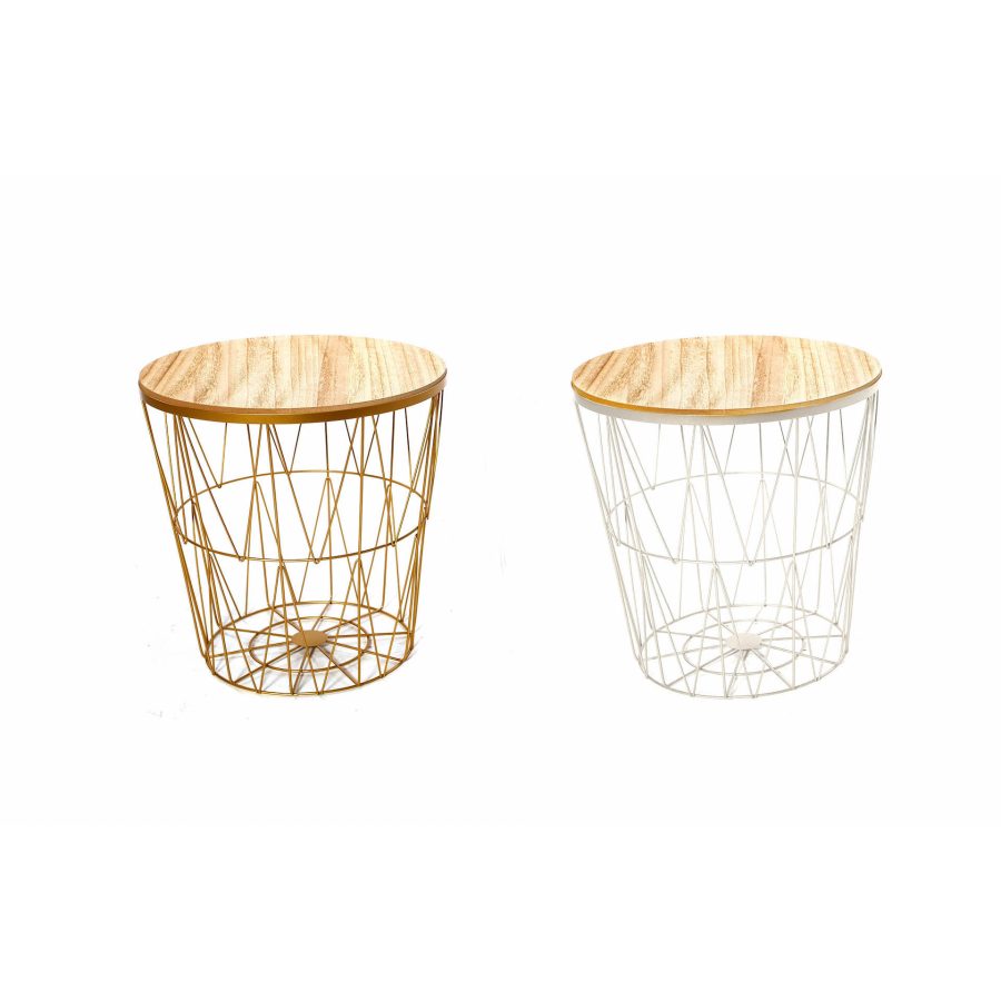 Mesa Dorada o Blanca