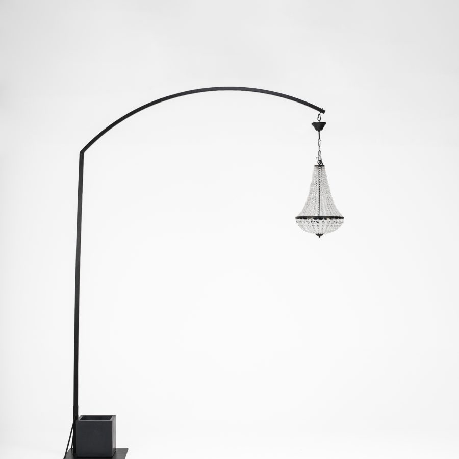 Estructura con lámpara Chandelier