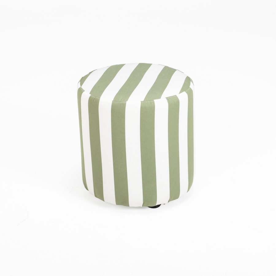 Puf Cilindro Rayado