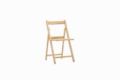 Silla Plegable Natural sin Cojín