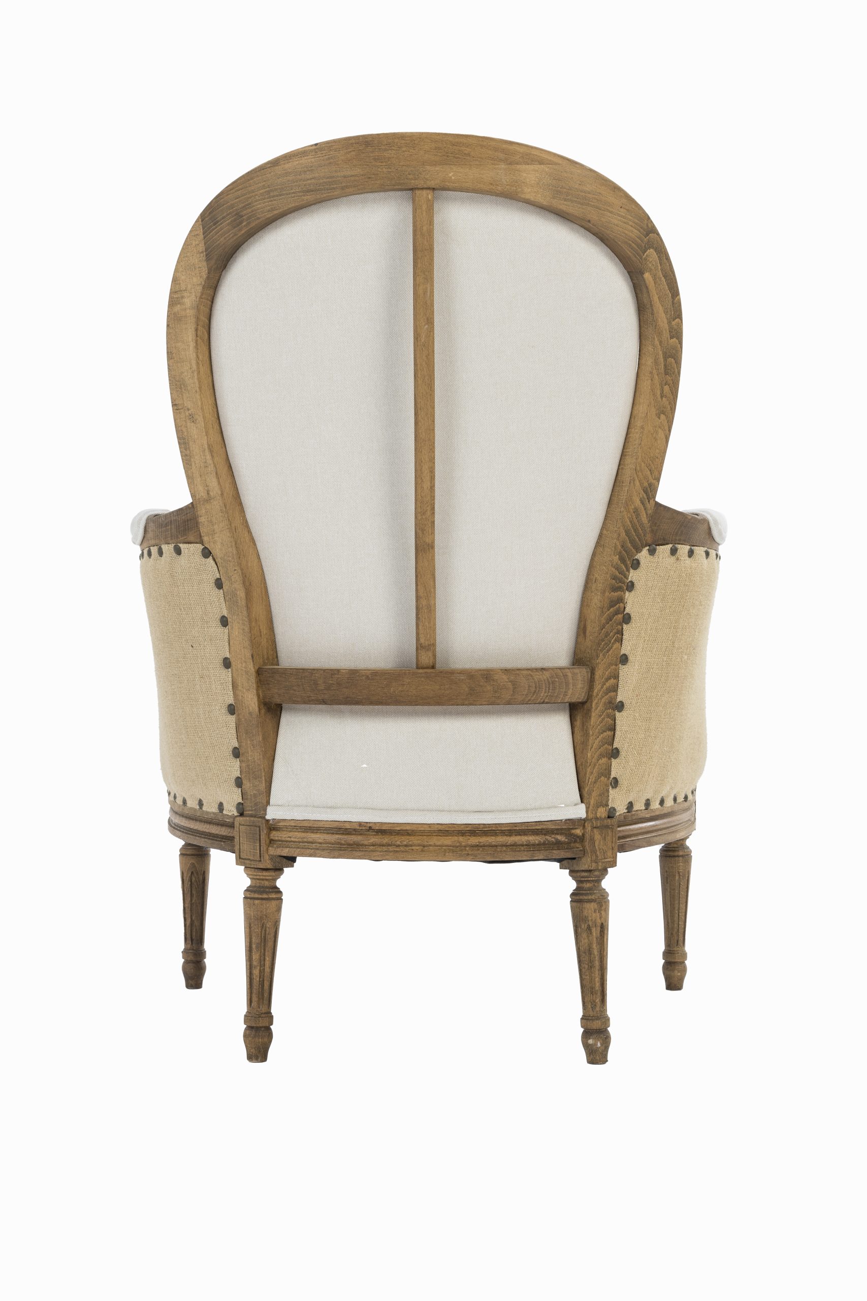 Sillón Luis XVI Neutro Detalles 2